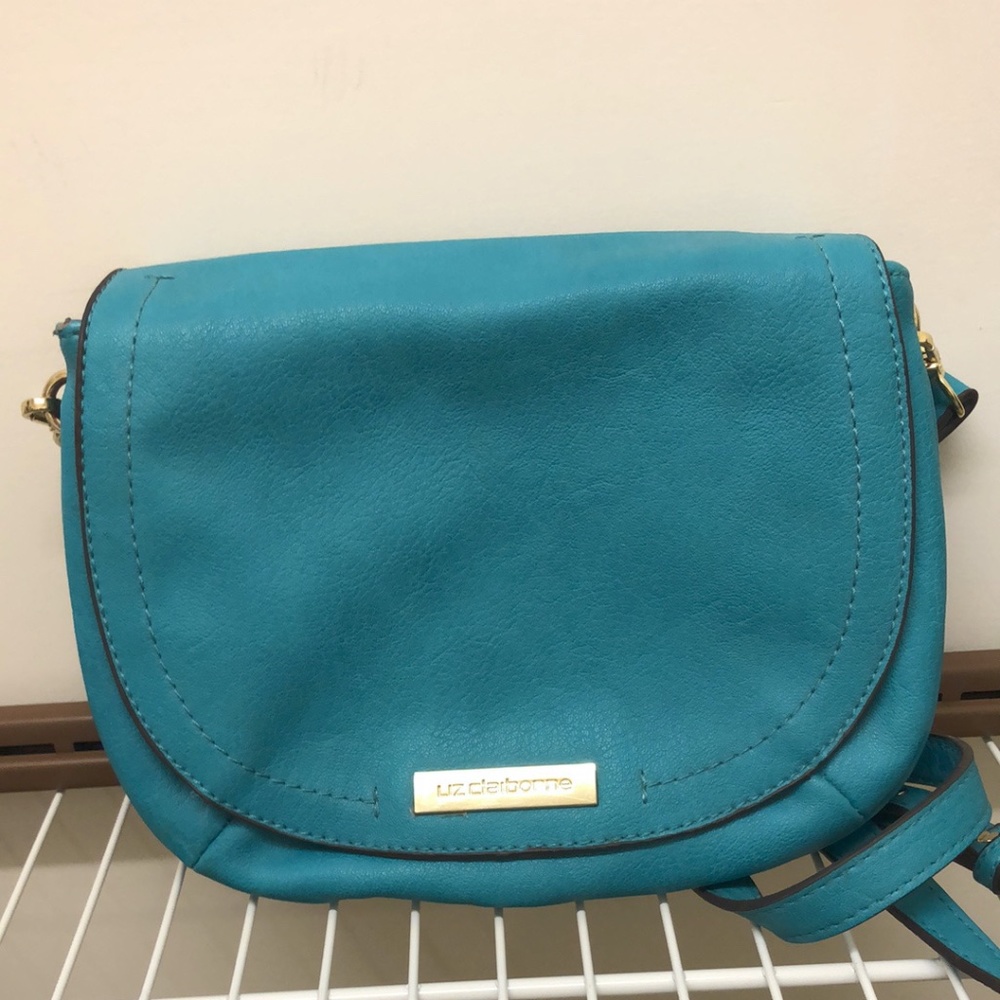 Liz Claiborne Tourquoise Crossbody Bag